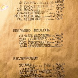 Bag Of Joy Bagel - Menu
