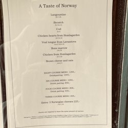 Marg & Bein - Menu