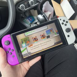 Gamestop - Pre-owned switch with pre-owned controllers and pre-owned animal crossing! All look and feel brand new!