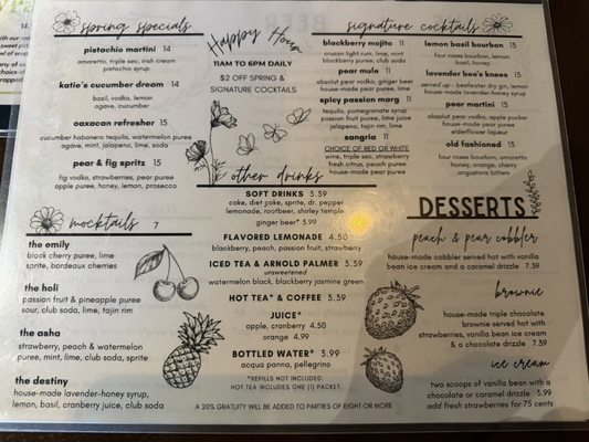 Menu photo 1 Perfect Pear Bistro Chandler, AZ Menu photo 1 Perfect Pear Bistro Chandler, AZ