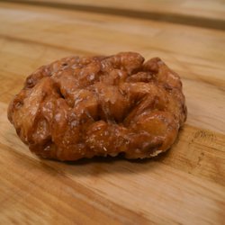 Sprinkles Donuts - Our mix of apple, cherry, cinnamon, and sweet glaze will not disappoint you. Come try out one of our mouth-watering Apple Cherry Fritters.