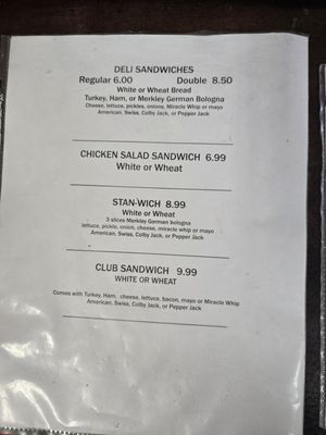 Menu photo 2 Stephenson's General Store Leavenworth, IN Menu photo 2 Stephenson's General Store Leavenworth, IN