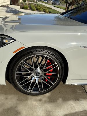Deep Tire + Rim Cleaning 🛞 - Transform your wheels with our specialized deep tire and rim cleaning service! We remove stubborn brake dust, road grime, and dirt buildup to restore your tires and rims to a brilliant finish. Our detailers use safe, effective products and techniques to reach every crevice, ensuring your wheels not only look great but are also protected against future buildup.
Give your vehicle’s wheels the attention they deserve for a stunning, like-new appearance! Deep Tire + Rim Cleaning 🛞 - Transform your wheels with our specialized deep tire and rim cleaning service! We remove stubborn brake dust, road grime, and dirt buildup to restore your tires and rims to a brilliant finish. Our detailers use safe, effective products and techniques to reach every crevice, ensuring your wheels not only look great but are also protected against future buildup.
Give your vehicle’s wheels the attention they deserve for a stunning, like-new appearance!