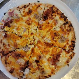 Breakfast pizza Breakfast pizza