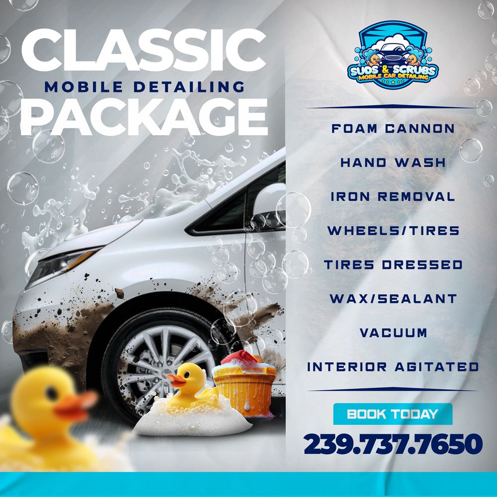 SUDS & SCRUBS MOBILE DETAILING - Updated June 2026 - Request a Quote ...