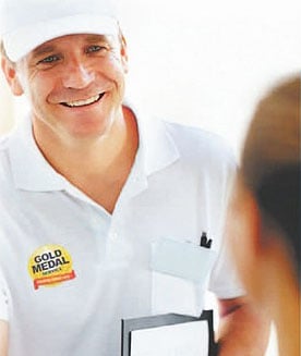 Slide of Gold Medal Service