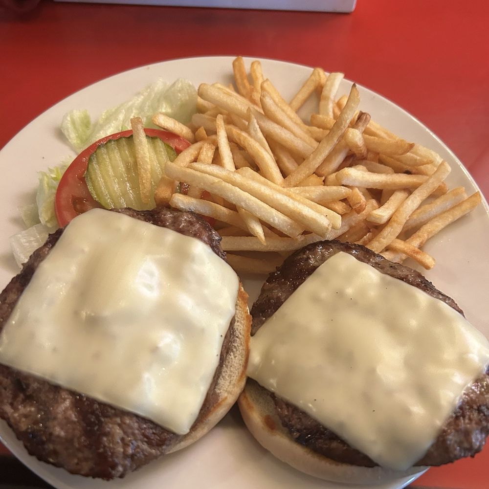 Charlie's Kitchen - Double burger. - Burgers Near Me - Cambridge, Massachusetts