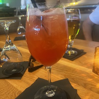Cantina Frida - Strawberry spritz - New Mexican Cuisine Near Me - Beverly Hills, California
