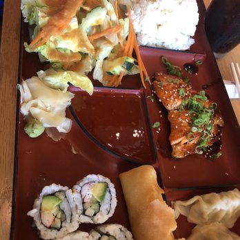 Maki Hibachi - Salmon teriyaki bento box - Japanese Near Me - Orlando, Florida Maki Hibachi - Salmon teriyaki bento box - Japanese Near Me - Orlando, Florida