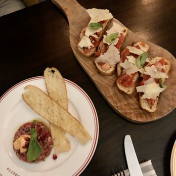 Oretta - Beef tartare and bruschetta - Italian Near Me - Toronto, Ontario Oretta - Beef tartare and bruschetta - Italian Near Me - Toronto, Ontario