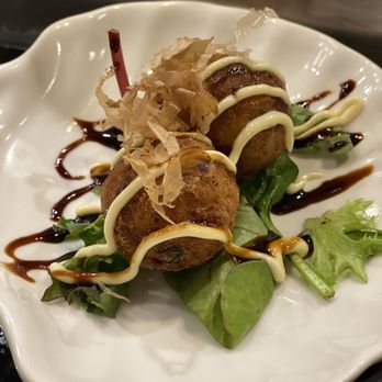 Asaka Sushi - Takoyaki - usually comes with 5 - Sushi Bars Near Me - Centennial, Colorado Asaka Sushi - Takoyaki - usually comes with 5 - Sushi Bars Near Me - Centennial, Colorado
