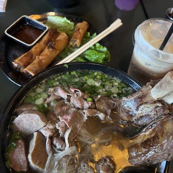 Pho Nom - short rib boneless (top), pho nom (bottom) - Vietnamese Near Me - San Diego, California Pho Nom - short rib boneless (top), pho nom (bottom) - Vietnamese Near Me - San Diego, California