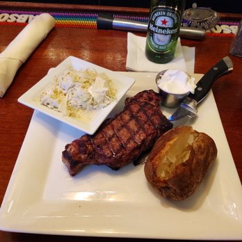 Annie's Paramount Steak House - NY strip, baked potato and coleslaw. - Steakhouses Near Me - Washington, DC, District of Columbia Annie's Paramount Steak House - NY strip, baked potato and coleslaw. - Steakhouses Near Me - Washington, DC, District of Columbia
