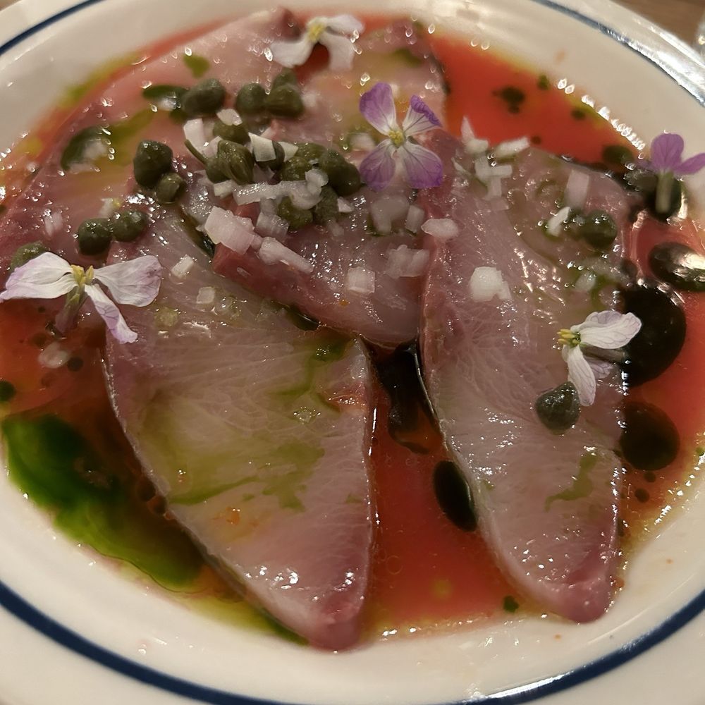 Luka - Hamachi crudo - Coffee & Tea Near Me - Artesia, California Luka - Hamachi crudo - Coffee & Tea Near Me - Artesia, California