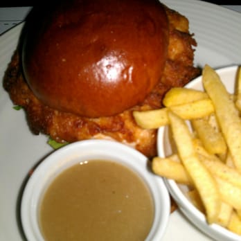 Solita - Manchester - Buttermilk fried chicken burger,fries and chicken gravy..... - Burgers Near Me - Manchester, XGM