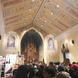 German Village Lights - Inside St Mary parish