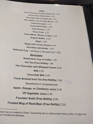 Menu photo 2 Country Cafe Lake Ariel, PA