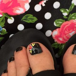 paris nail salon - Wedding nails to match my purse/dress