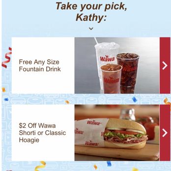 Wawa - Happy Birthday free gifts - if you have there rewards card. Love free gifts - Convenience Stores Near Me - Brodheadsville, Pennsylvania Wawa - Happy Birthday free gifts - if you have there rewards card. Love free gifts - Convenience Stores Near Me - Brodheadsville, Pennsylvania