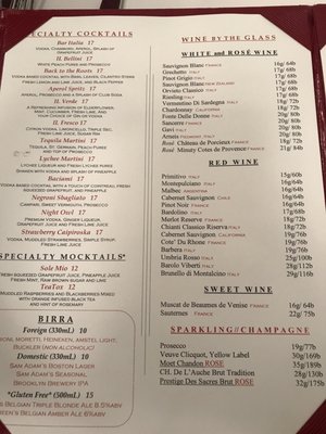 Menu photo 4 Bar Italia Madison New York, NY Menu photo 4 Bar Italia Madison New York, NY