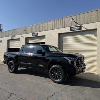 Saints Motorsports - 2024 Toyota Tundra with 3" Cognito Elite Leveling Kit with Adjustable King Shock - Auto Customization Near Me - Clovis, California Saints Motorsports - 2024 Toyota Tundra with 3" Cognito Elite Leveling Kit with Adjustable King Shock - Auto Customization Near Me - Clovis, California