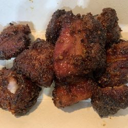 Kelly's Hill Country BBQ - Gorgeous pork belly on Fridays and Saturdays.