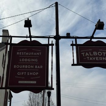 The Old Talbott Tavern - The signage - Bars Near Me - Bardstown, Kentucky