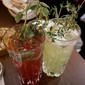 Anixi - Pomegranate and Oregano Housemade Soda - Vegan Near Me - New York, New York