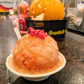 Wailua Shave Ice - Guava Goodness - Guava Juice, Organic Honey, Fresh Fruit  $7.00 - Shaved Ice Near Me - Kapaa, Hawaii