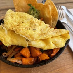Press Cafe - Saturday Special: sweet potato hash