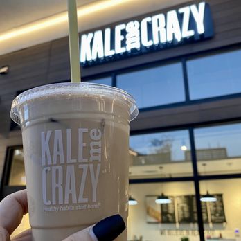 Kale Me Crazy - Chai tea iced latte - Juice Bars & Smoothies Near Me - Tampa, Florida Kale Me Crazy - Chai tea iced latte - Juice Bars & Smoothies Near Me - Tampa, Florida