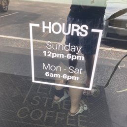 Exterior outside entrance of Tenth Street Coffee - Store hours - Palmetto, Florida Exterior outside entrance of Tenth Street Coffee - Store hours - Palmetto, Florida