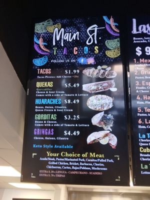 Menu photo 6 Main St Tacos Mansfield, TX