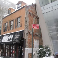 The "Little House" at 35 Cooper Square--the oldest house on Cooper Square--was demolished despite GVSHP's efforts to save it.