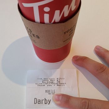 Tim Hortons - Free hot or cold beverage or free breakfast sandwich or wrap on your birthday with Tim Hortons rewards. - Coffee & Tea Near Me - Markham, Ontario