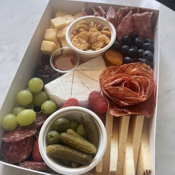 Wine Cheese Etc - A charcuterie box that I pre-ordered it's definitely worth it!! - Cheese Shops Near Me - Long Beach, California