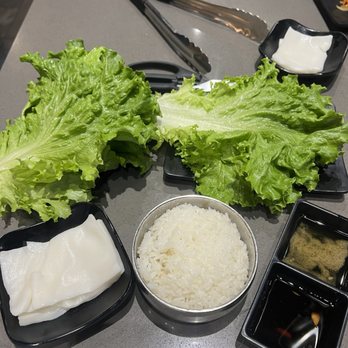 Ember Korean BBQ - Rice noodle and lettuce included in price - Korean Near Me - Elk Grove, California Ember Korean BBQ - Rice noodle and lettuce included in price - Korean Near Me - Elk Grove, California