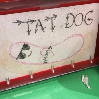 Dat Dog - Tat Dog at Dat Dog - Hot Dogs Near Me - New Orleans, Louisiana