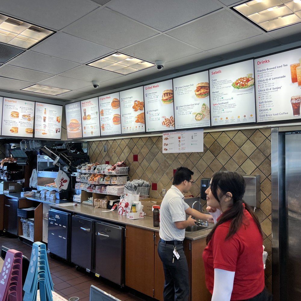 Chick-fil-A - Another view of the counter area. Impressive shop. - Fast Food Near Me - San Diego, California