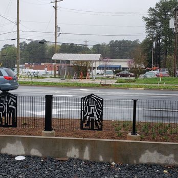 LYNX Tom Hunter Station - Bike rack on the west side of the tracks. - Public Transportation Near Me - Charlotte, North Carolina LYNX Tom Hunter Station - Bike rack on the west side of the tracks. - Public Transportation Near Me - Charlotte, North Carolina