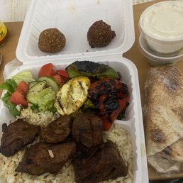 Chicken Kabob Dinner