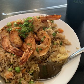 South By Saigon - Shrimp + Fried rice -lunch special - Seafood Near Me - Houston, Texas South By Saigon - Shrimp + Fried rice -lunch special - Seafood Near Me - Houston, Texas