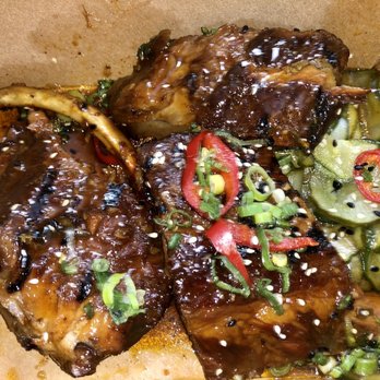 Kapow Noodle Bar - Hoisin BBQ Baby Back Ribs. Tender, juicy, well seasoned. Just finished them next day. Perfect! - Asian Fusion Near Me - Boca Raton, Florida