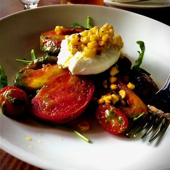 Sal's Place - The Caprese salad with Burata. - Italian Near Me - Provincetown, Massachusetts Sal's Place - The Caprese salad with Burata. - Italian Near Me - Provincetown, Massachusetts