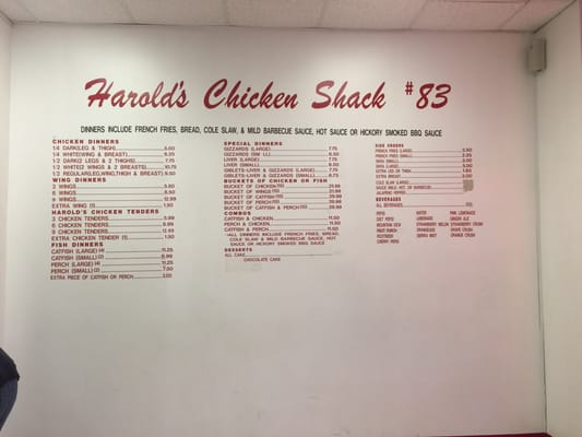 Menu photo 4 Harolds Chicken Shack Aurora, IL