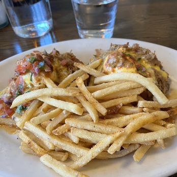 Bacon Social House - Carnitas Benedict - New American Near Me - Denver, Colorado Bacon Social House - Carnitas Benedict - New American Near Me - Denver, Colorado