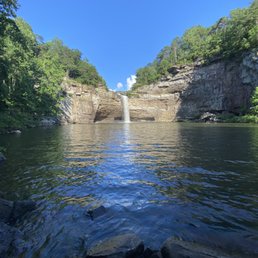 Base of the falls