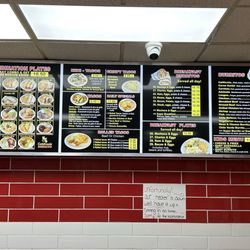 California Burrito - Great menu options