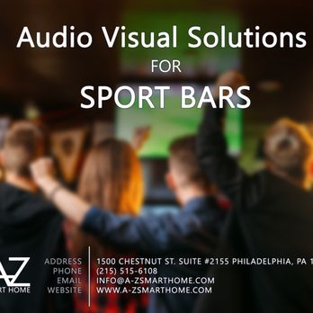 A-Z Smart Home - Sport Bars Audio Visual Setup Services PA NJ - Home Theatre Installation Near Me - Philadelphia, Pennsylvania A-Z Smart Home - Sport Bars Audio Visual Setup Services PA NJ - Home Theatre Installation Near Me - Philadelphia, Pennsylvania