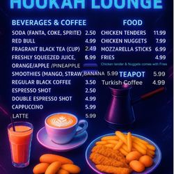 Nessma Hookah Lounge and Coffee